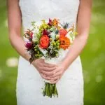 bouquet, bride, flowers